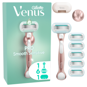 Skutimosi rinkinys Gillette Venus Pro Smooth Sensitive