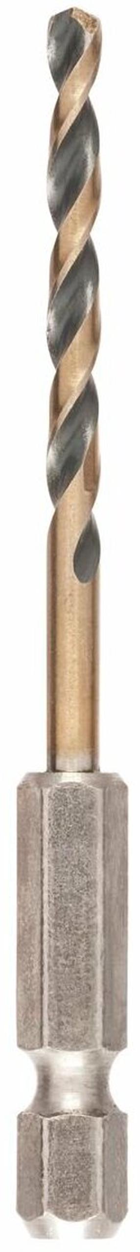 Сверло по металлу Dewalt, металл, hss, hex 1/4, 3.5 мм x 7.6 см