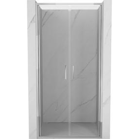 Dušo durys Mexen Exo 814-080-000-01-00, 80 cm x 200 cm, skaidri sp./chromo sp./grūdintas