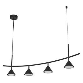 Светильник потолочный Osram Fuji, LED, 3000 °К, 3 x 16 Вт, черный цв. / черный цв.