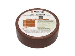 Лента заборная Mikko RAL8017, коричневый цв.
