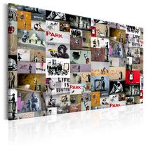 Reprodukcija Artgeist Art of Collage: Banksy, i-c-0091-b-b, 120 cm x 80 cm