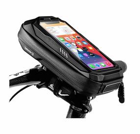 Dviračių telefono laikiklis Swissten Waterproof Bike Holder 4 65020400, tpu, juoda sp.