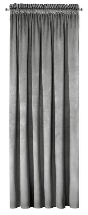 Naktinė užuolaida Rosa, plieno sp., 135 cm x 270 cm