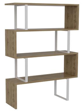 Pastatoma lentyna Kalune Design Adriana 875ZNA3620, ąžuolo sp./balta sp., 124.5 cm x 91.5 cm x 29.5 cm