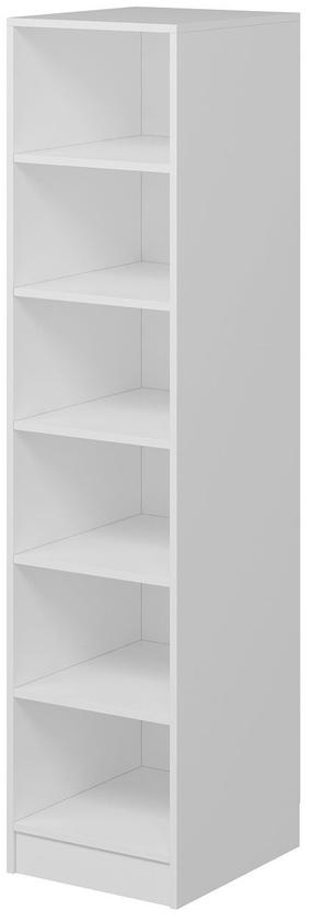 Шкаф Kalune Design Kale Raflı 190, белый цв., 52 см x 45 см x 190 см