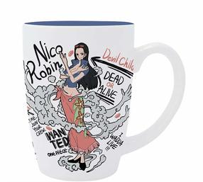 Krūzīte ABYstyle ONE PIECE - Mug (400 ml) Nico Robin, daudzkrāsaina, 400 ml