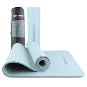 Коврик для фитнеса и йоги Tunturi Yogamat, голубой цв., 183 см x 61 см x 0.8 см