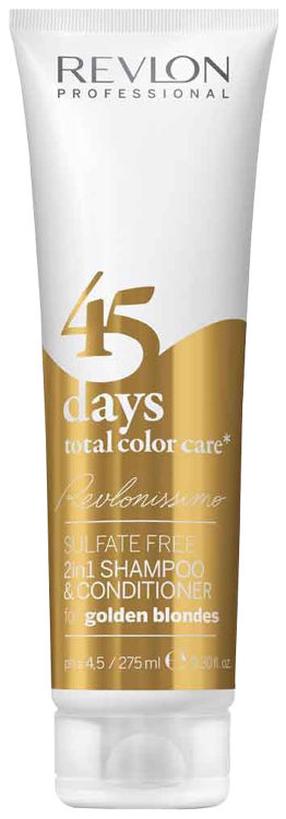 Šampūnas Revlon 2in1 For Golden Blondes, 275 ml