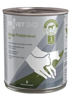 Mitrā kaķu barība Trovet Unique Protein Horse, zirga gaļa, 0.8 kg