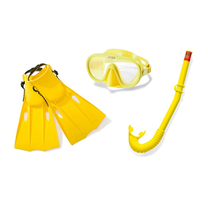 Plaukimo komplektas Intex 55655, geltona sp.