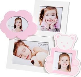 Fotoraam KPH Baby Gallery 1434, 32.5 cm x 26 cm, valge v./roosa v.