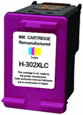 Tindiprinteri kassett Uprint H-302XLC, sinine v./punane v./kollane v.