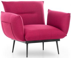 Krėslas Hanah Home Jax Solo GR105, raudona sp., 60 cm x 80 cm x 95 cm