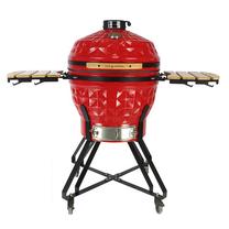 Grilis Zyle Kamado Diamond ZY24KSRDDISET, raudona sp., 62 cm