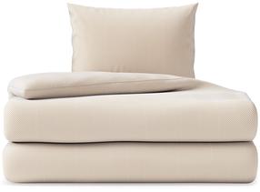 Patalynės užvalkalų komplektas Restilo Bonaire, smėlio, 155 x 220 cm