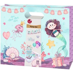 Dekoratsioon, komplekt Susy Card Mermaid, mitmevärviline, 88 tk