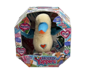 Interaktiivne mänguasi papagoi HAPPY YAPPERS Kookaburra 9403, valge v.