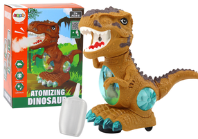 Žaislinis gyvūnas dinozauras Lean Toys Atomizing, 22.5 cm, ruda sp.