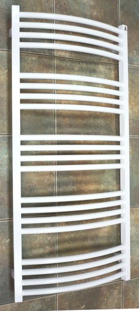 Elektriline rätikuradiator Elonika EP 54 x 114 KLD, valge v., 54 cm x 114 cm, 600 W