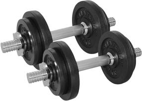 Atsvaru un stieņu komplekts Tunturi Dumbbell Set, 20 kg