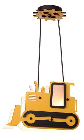Valgusti rippuv CristalRecord Excavator, E14, 2, must v./kollane v. / must v.