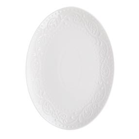 Servēšanas šķīvis Homla Sylia 218929, 34 cm x 3 cm, 25 cm, Balta krās.