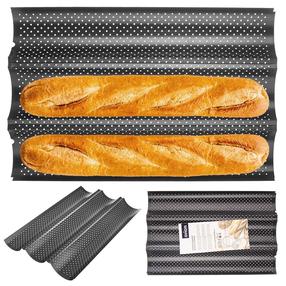Cepšanas forma Orion Baguette, melna krās., 38 cm x 24.5 cm
