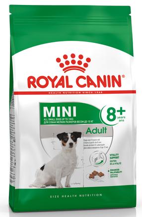 Sausas šunų maistas Royal Canin SHN Mini Adult 8+, vištiena, 8 kg
