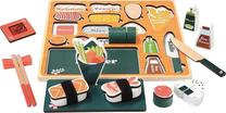 3D dėlionė Sushi, 0.5 cm, įvairių spalvų, 28 vnt.