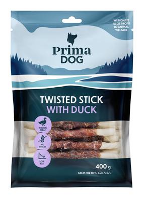 Skanėstas šunims Prima Dog Twisted Stick, antiena, 0.4 kg