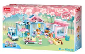 Konstruktorius Sluban Sluban Girl's Dream M38-B0822, 410 vnt.