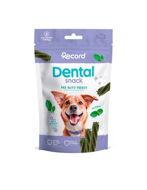 Skanėstas šunims Record Dental Fresh Breath, pipirmėtė, 0.075 kg
