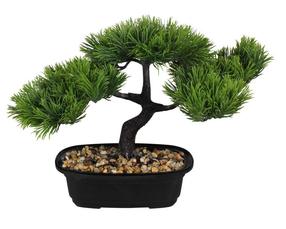 Dirbtinis augalas vazone, bonsas Splendid Bonsai, žalia sp., 23 cm
