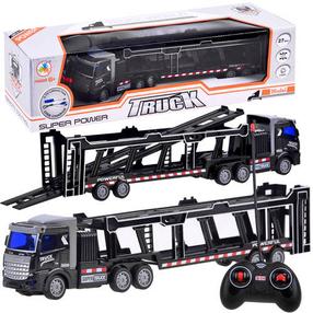  Rc automobilių vilkikas, juoda sp.