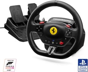 Žaidimų vairas Thrustmaster T98 Ferrari 296 GTB, juoda