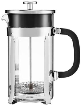  Кофейник French Press Ambition Barista, 1 л, серебристый цв./черный цв.