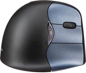 Vadu datora pele Evoluent Vertical Mouse4 WL Right hand, zila krās./melna krās.