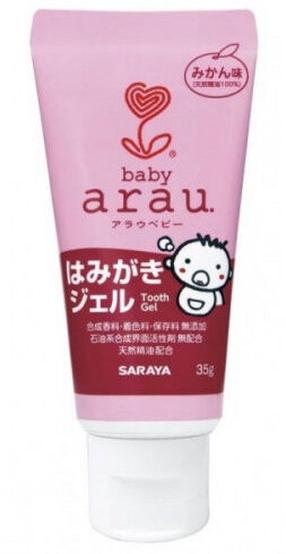 Bērnu zobu pasta Arau Baby Toothpaste, 35 ml