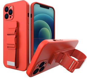 Telefono dėklas Hurtel Rope Case, raudona sp., Apple
