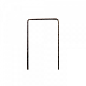 Tvirtinimo smeigtukas-inkaras Bradas U Form, 15 cm, galvanizuotas plienas, sidabro sp., 100 vnt.