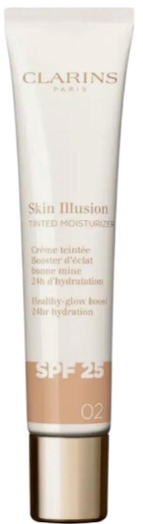 Vedel jumestuskreem Clarins Skin Illusion, SPF 25, 02, 40 ml
