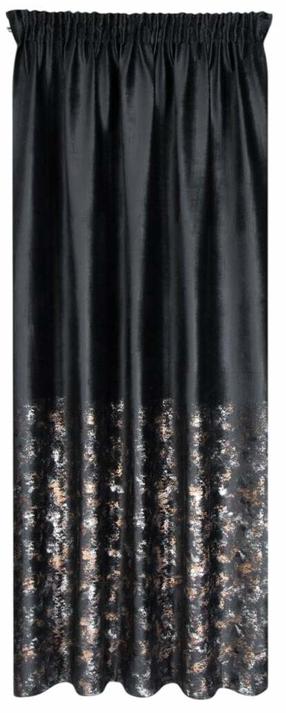 Naktinė užuolaida Mariela, juoda sp., 140 cm x 270 cm