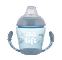 Vaikiška gertuvė Canpol Babies, 230 ml, 9 mėn., plastikas/silikonas, pilka sp.
