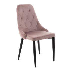 Valgomojo kėdė Homla Louis Quilter 848976 213959, matinė, rožinė sp., 59 cm x 44 cm x 88 cm