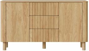 Kumode Arango KM-1, hickory oak krās., 85 cm x 150 cm x 40 cm