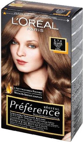 Matu krāsa L’Oréal Paris Recital Preference, ash blond krās., 7.1
