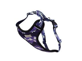 Petnešos šunims Amiplay Discovery BeNature, violetinė sp., 450 - 650 mm x 25 mm, L