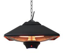 Infrasarkanais sildītājs TunaBone TB2088-RMLEDII, 1.2 kW, Melna krās.