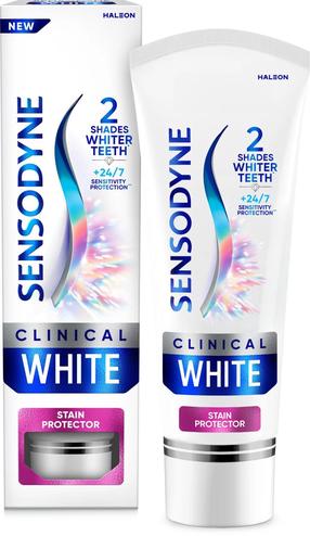 Hambapasta Sensodyne Clinical White Stain Protector, 75 ml
